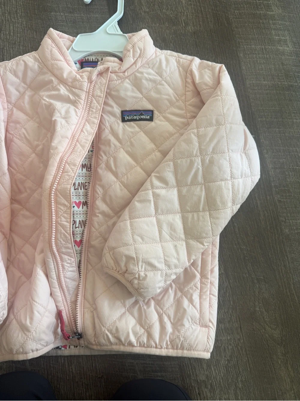 Patagonia Nano Puff Jacket, Baby Pink, 4T